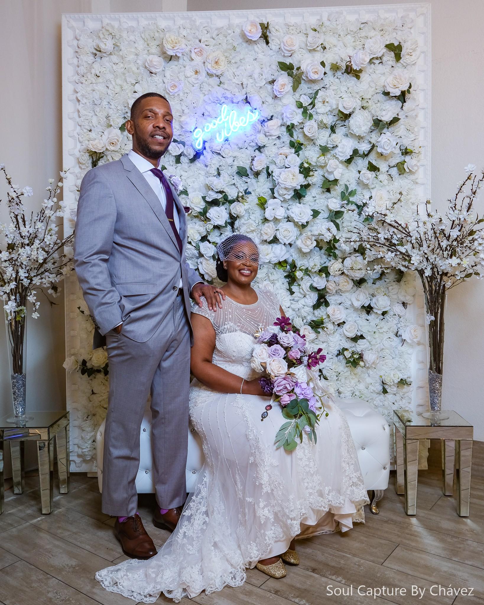 Celette & Keith Wedding Day